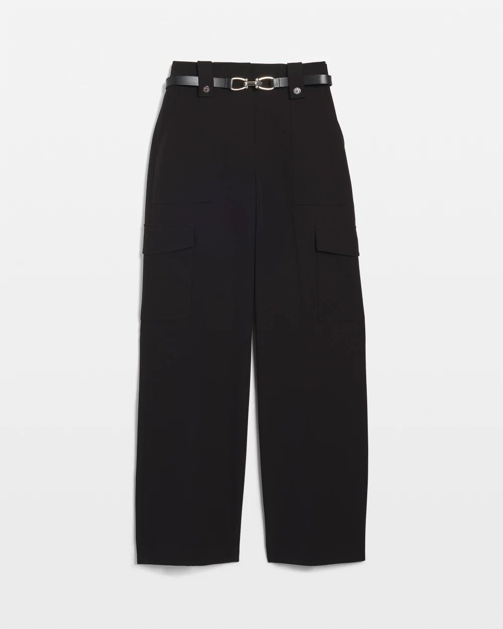 【2025年】エレガントファッションを上品に着 Utility Petite Wide Market Black House White | Pants Leg 小物